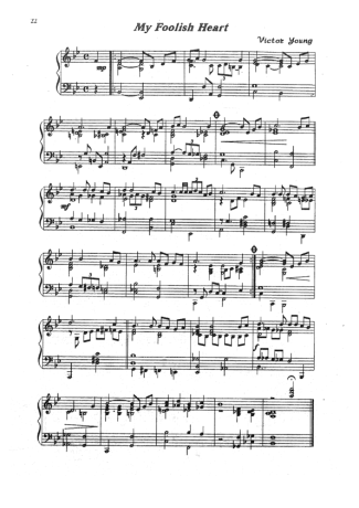 Jazz Standard  score for Piano