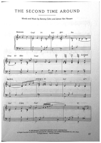 Jazz Standard  score for Piano