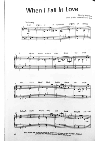 Jazz Standard  score for Piano