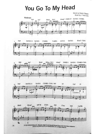 Jazz Standard  score for Piano