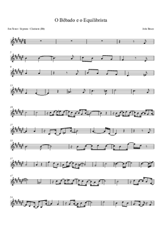 João Bosco  score for Clarinet (Bb)