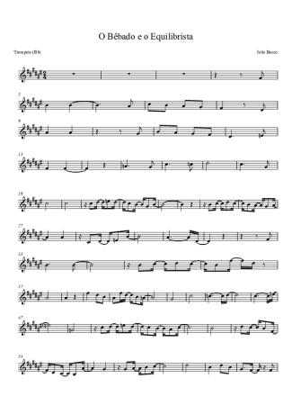 João Bosco  score for Trumpet