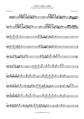 Joe Esposito  score for Cello