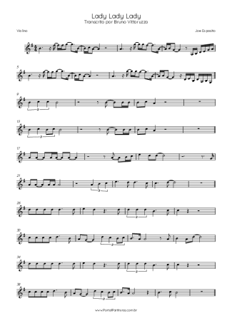 Joe Esposito  score for Violin