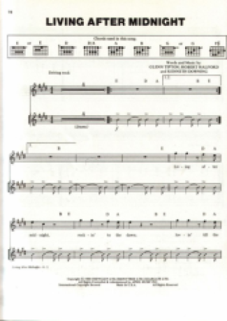 Judas Priest  score for Guitar