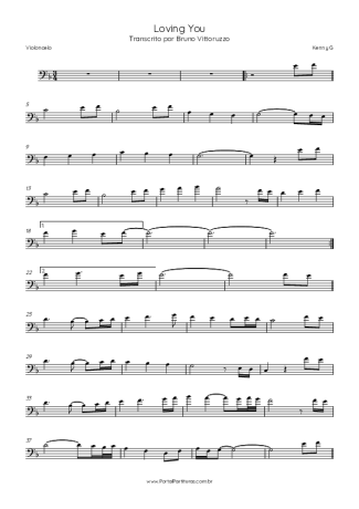 Kenny G  score for Cello