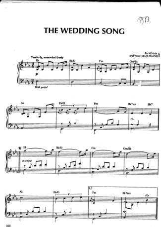 Kenny G  score for Piano