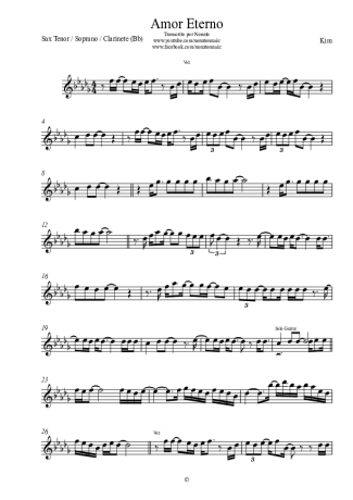 Kim  score for Clarinet (Bb)