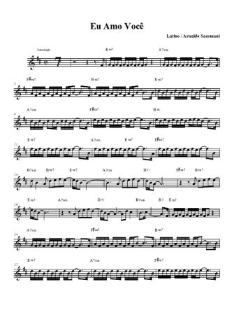 Latino  score for Clarinet (Bb)