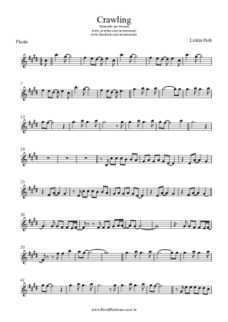 Linkin Park  score for Flute