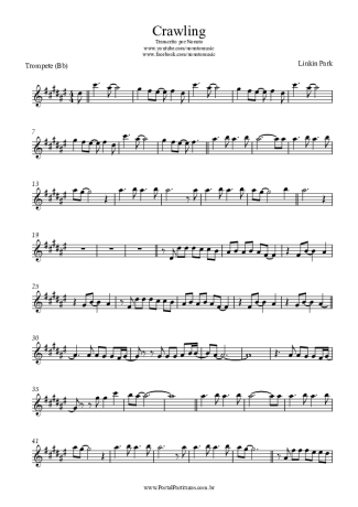 Linkin Park  score for Trumpet