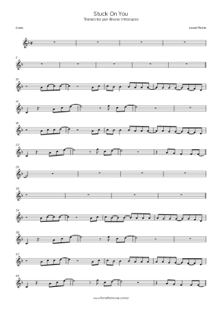 Lionel Richie  score for Harmonica