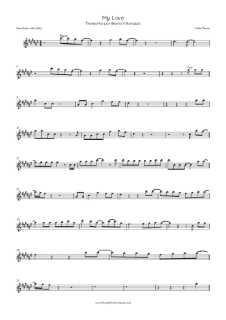 Little Texas  score for Alto Saxophone