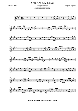 Liverpool Express  score for Alto Saxophone