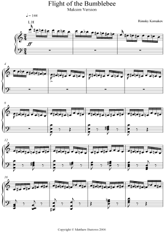 Maksim Mrvica  score for Piano