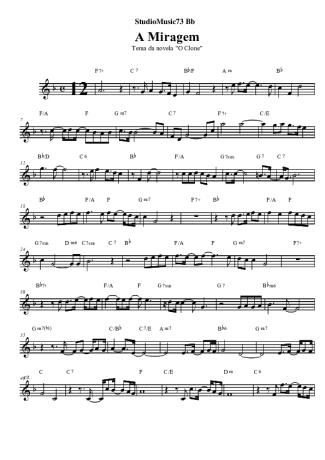 Marcus Viana  score for Clarinet (Bb)