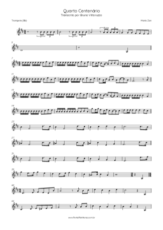 Mario Zan  score for Trumpet