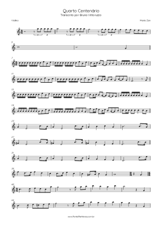 Mario Zan  score for Violin