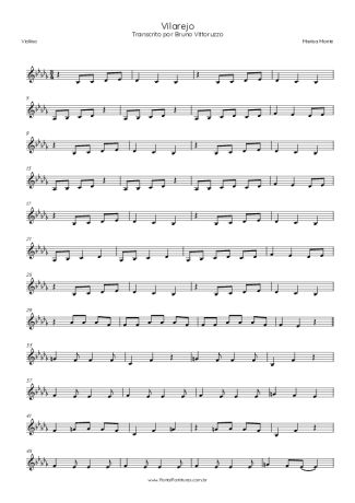 Marisa Monte  score for Violin