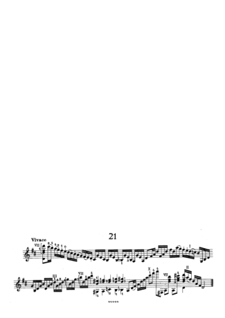 Mauro Giuliani Estudos Op 100 Nr 21 score for Acoustic Guitar