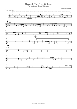 Melissa Manchester  score for Trumpet