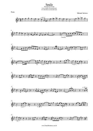 Michael Jackson  score for Flute