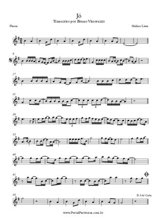 Midian Lima  score for Flute