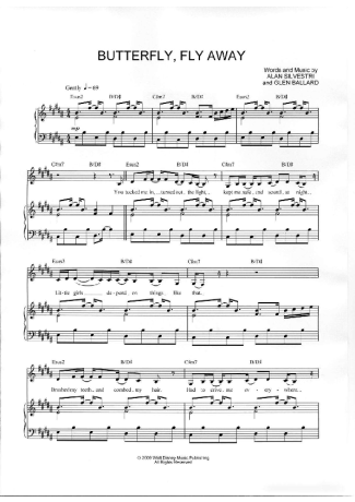 Miley Cyrus  score for Piano