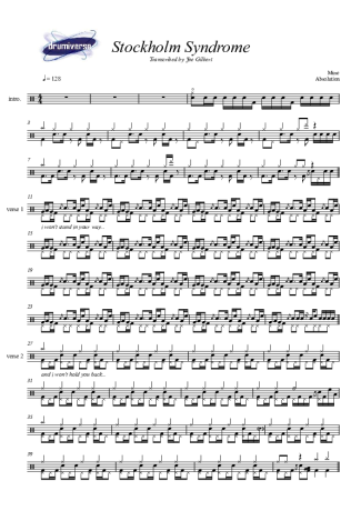 Muse  score for Drums