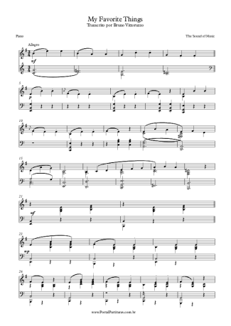 Musicals (Temas de Musicais)  score for Piano