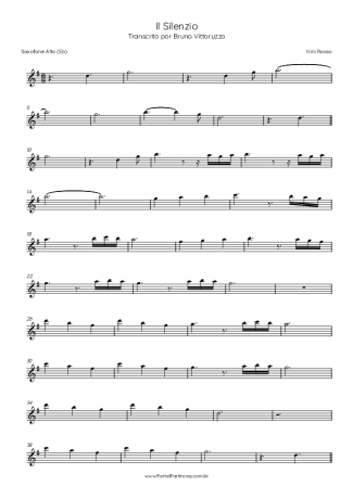 Nini Rosso  score for Alto Saxophone