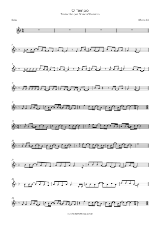 Oficina G3 O Tempo score for Harmonica