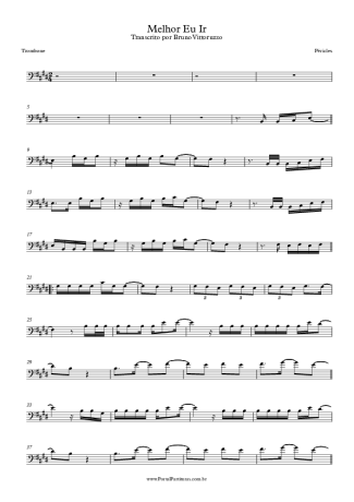 Péricles  score for Trombone