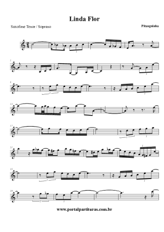 Pitanguinha Linda Flor score for Clarinet (Bb)