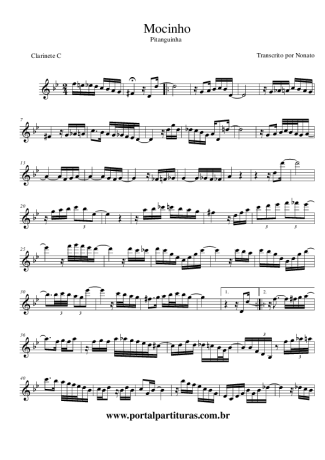 Pitanguinha Mocinho score for Clarinet (C)