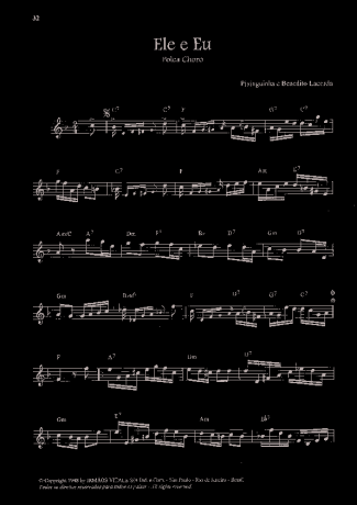 Pixinguinha  score for Flute