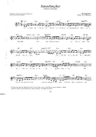 Pixinguinha  score for Clarinet (C)