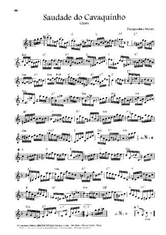 Pixinguinha  score for Flute