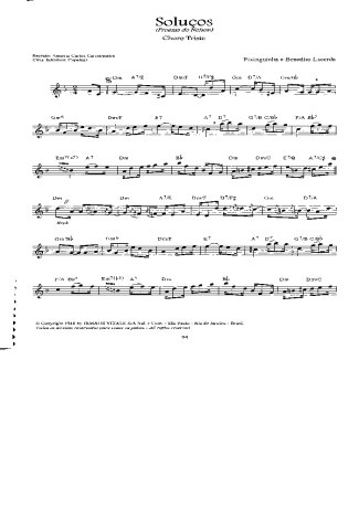 Pixinguinha  score for Violin