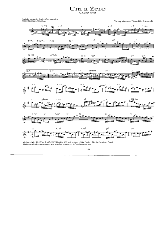 Pixinguinha  score for Flute