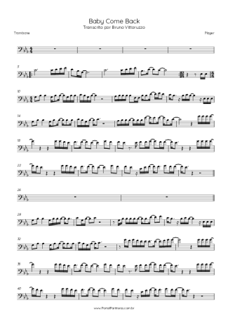 Player  score for Trombone