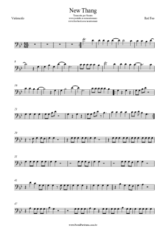 Redfoo  score for Cello