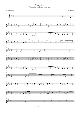 Rita Pavone  score for Trumpet