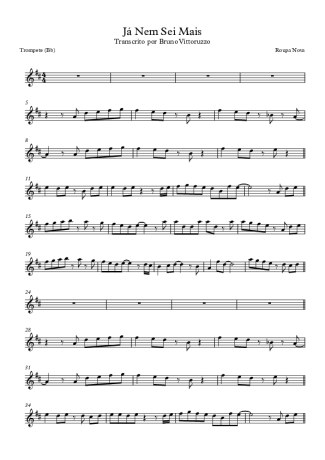 Roupa Nova  score for Trumpet