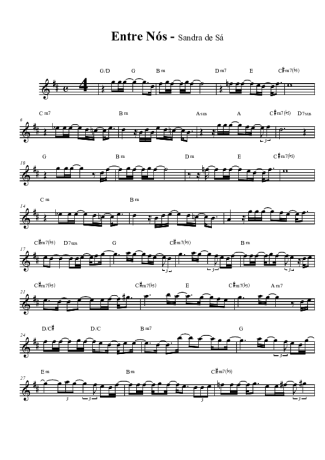 Sandra de Sá  score for Clarinet (Bb)