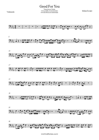 Selena Gomez  score for Cello