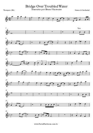 Simon & Garfunkel  score for Trumpet