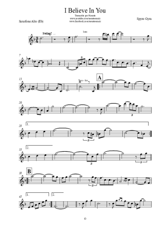 Spyro Gyra  score for Alto Saxophone