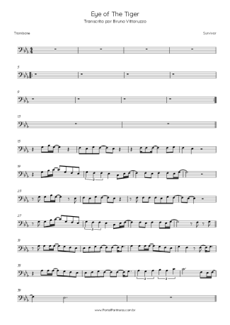 Survivor  score for Trombone