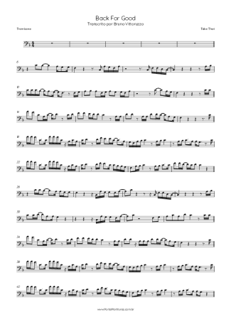 Take That  score for Trombone